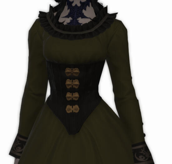 Thavnairian Wool Autumn Dress
